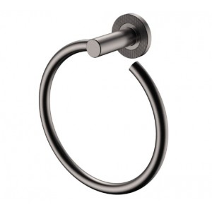 Axle Hand Towel Ring, Gun Metal